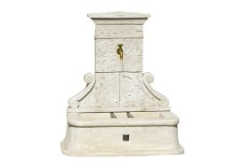 Fontaine de jardin murale en pierre reconstituée - Vénus Roc de France