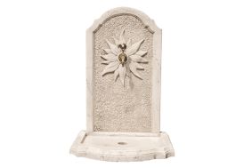 Fontaine de jardin murale en pierre reconstituée - Médicis Roc de France