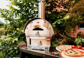 Four à pizza au bois à monter soi-même Vulcano Montagio