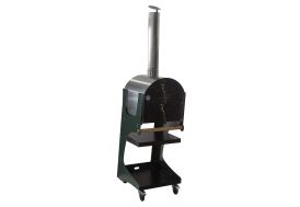 Four à pizza à bois extérieur en acier et inox Vulcano Efala