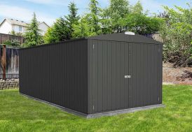 Garage de jardin en acier galvanisé Cerland