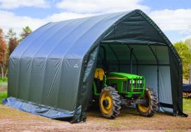 abri pour tracteur en toile de 6 x 4 m Shelter logi