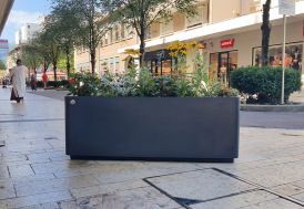 Jardinière rectangulaire en plastique Néo 1500 PAPI Jardinière rectangulaire en plastique Néo 1500 PAPI