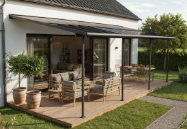 Pergola adossée avec toit rétractable Canopia Sierra Cabrio