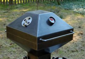 Module de grill pour réchaud à bois Rocket – 45 x 45 x 50 cm