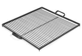 Grille de Cuisson Carrée Acier Brut pour Braséro (pls dimensions)