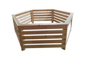 Habillage en bois pour spa gonflable 180 cm
