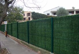 Haie Artificielle 110 Brins 3x1m Vert Pin