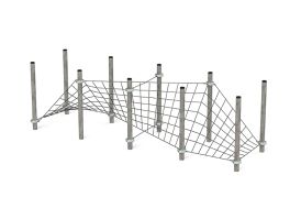 Jeu à Grimper en Corde Armée et Acier Galvanisé KBT Sidewalk