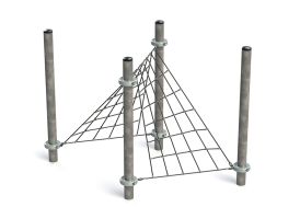 Jeu à Grimper en Corde Armée et Acier Galvanisé KBT Tent 