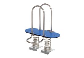 Jeu à Ressort en Acier Inox et Polyéthylène KBT Modern L-Line