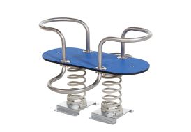 Jeu à Ressort en Acier Inox et Polyéthylène KBT Modern U-Line