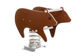 Jeu à Ressort en Polyéthylène et Acier Galvanisé KBT Wildlife Ours