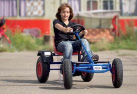 Kart à Pédales Berg Extra AF Bleu