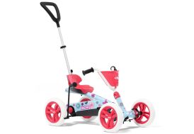 Kart à pédales Berg Buzzy Bloom 2-en-1 rose et bleu