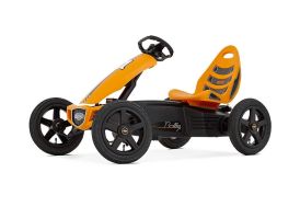 Kart à pédales pour enfant 4-12 ans orange