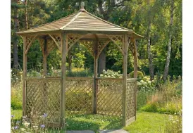 Kiosque de jardin en bois autoclave Vivaldi Lite 4,6 m² Jagram