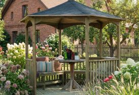 Kiosque de jardin en bois Brompton Jagram 3 m²