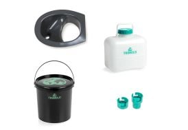 Kit de fabrication de toilettes sèches Trobolo avec lunette de toilettes