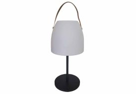 Lampe solaire d’extérieur à LED avec haut-parleurs Bluetooth 33 x 150 cm