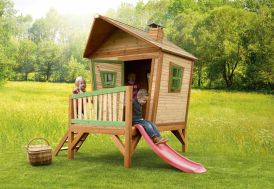 Cabane en Bois Traité Autoclave Maison d'Enfants sur Pilotis Lena