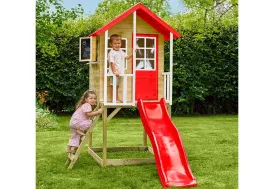 Maisonnette pour enfant avec toboggan