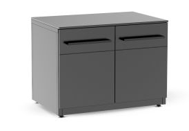 Module cuisine extérieure : meuble portes battantes 90 cm Elements by Cozze