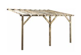 Pergola adossée en bois Cerland Étretat