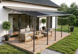 Pergola murale avec toit rétractable Canopia Sierra Cabrio