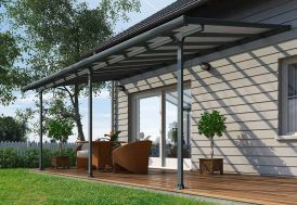 Pergola Aluminium Patio Grise (300x610) Feria