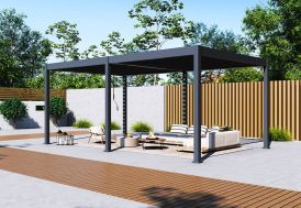 Pergola bioclimatique en aluminium 4x6 m Grand Tuscan Paragon