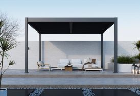 Pergola bioclimatique en aluminium 4x4 m Grand Tuscan Paragon