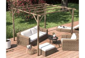 Pergola en bois Cerland Patagonie
