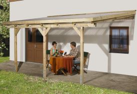 Pergola en bois Burgos jusqu' 6 x 4m