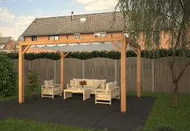 Toile rétractable pour pergola en PEHD Shadow Comfort