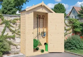 Abri de jardin bois 14 mm Cabin 120 x 62 cm Bertilo