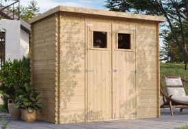 Abri de jardin en bois brut Timbela