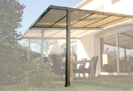 Extension pour pergola Phoenix avec toile Couleurs du Monde