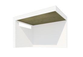 Plafond pour Extension Abri de Jardin Epicéa Traité Gardenas Qube 210 x 294 cm