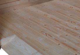 Plancher en bois pour abri de jardin Woodlands Qube