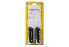 Paire de poignées bi-matières Ø32 mm pour brouette Haemmerlin