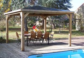 Pool House en Bois Blueterm 12 m²