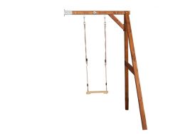 Portique en Bois Mural Balançoire Simple Marron Axi