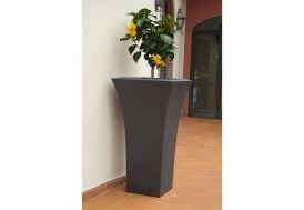 Pot de fleurs en polyéthylène rotomoulé pour intérieur ou extérieur