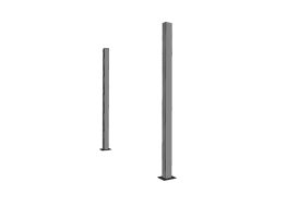 2 poteaux pour carport en alu Lumo