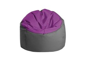 Pouf géant extérieur bicolore Jumbo Bag Bowie original aubergine