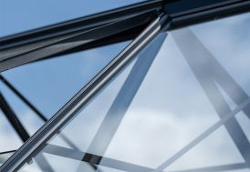 Profilés de finition pour serre de jardin Halls