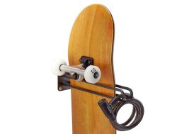 Support mural pour skateboard en acier Mottez
