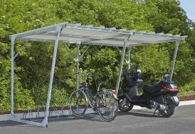 Extension pour abri à vélos Mottez 