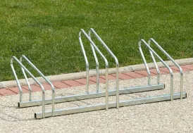 Râtelier à vélos en acier Mottez